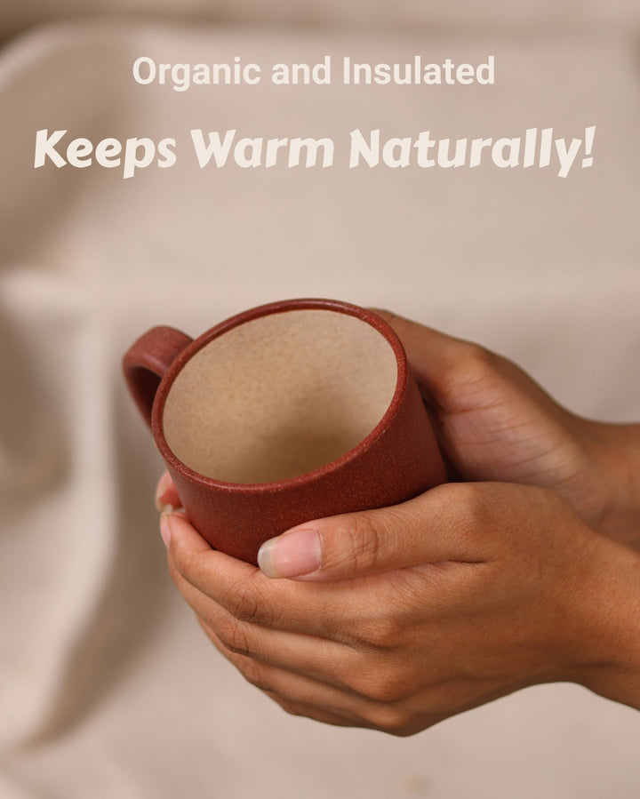 #mae_m1# - #mae.in# - #m1# - #mae# - #mug# - #made - of earth# - Rice Husk Mug -