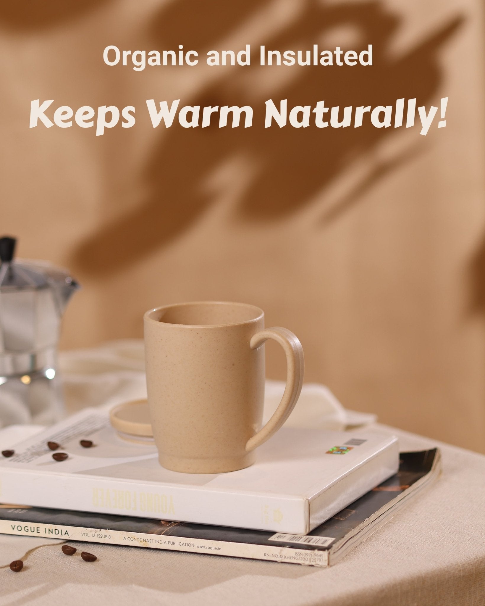 #mae_m1# - #mae.in# - #m1# - #mae# - #mug# - #made - of earth# - Bamboo Fiber Mug -