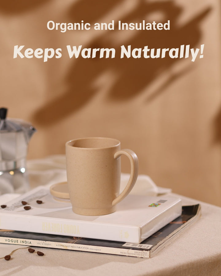 #mae_m1# - #mae.in# - #m1# - #mae# - #mug# - #made - of earth# - Bamboo Fiber Mug -