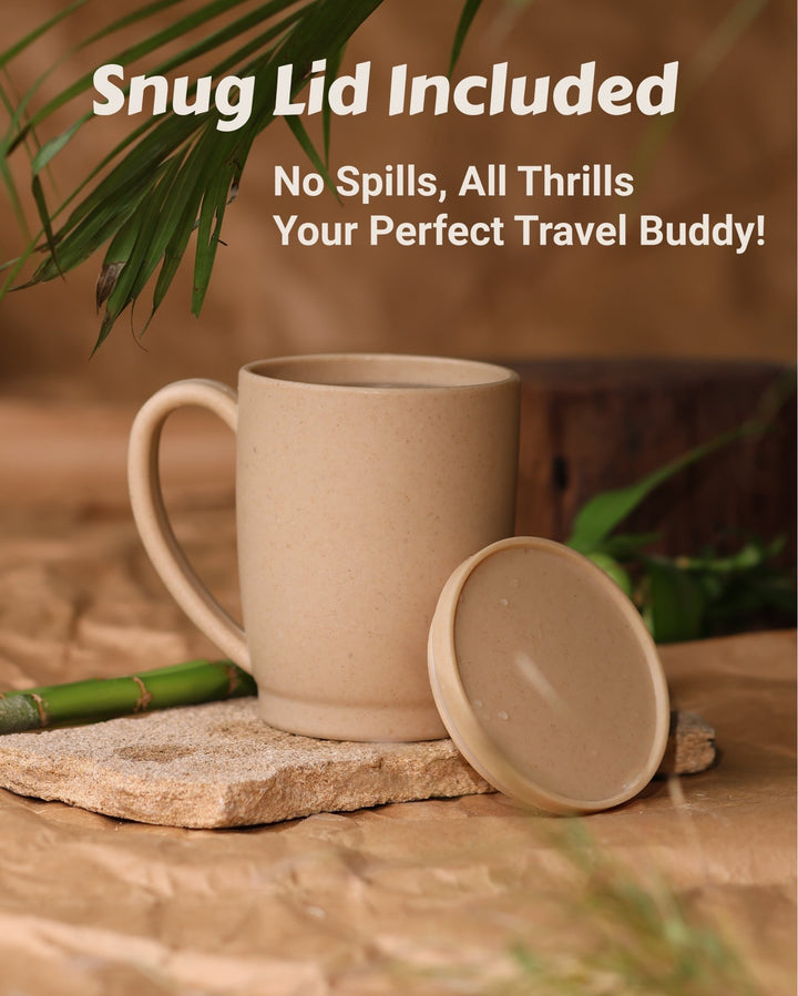 #mae_m1# - #mae.in# - #m1# - #mae# - #mug# - #made - of earth# - Bamboo Fiber Mug -