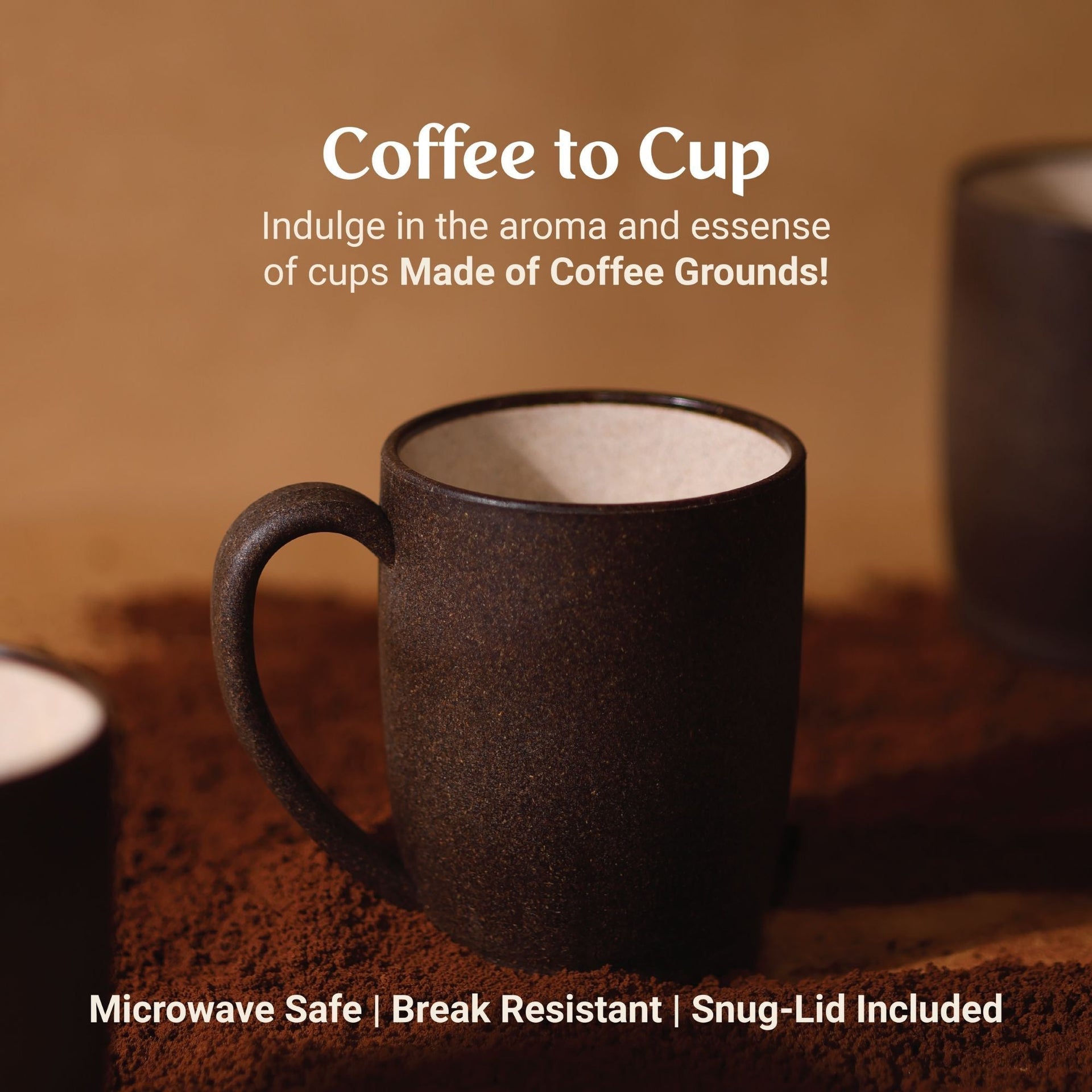 #mae_m1# - #mae.in#- #m1# - #mae#- #mug# - #made-of earth# - Coffee Craft: The Mellow Mug (370 ml) -