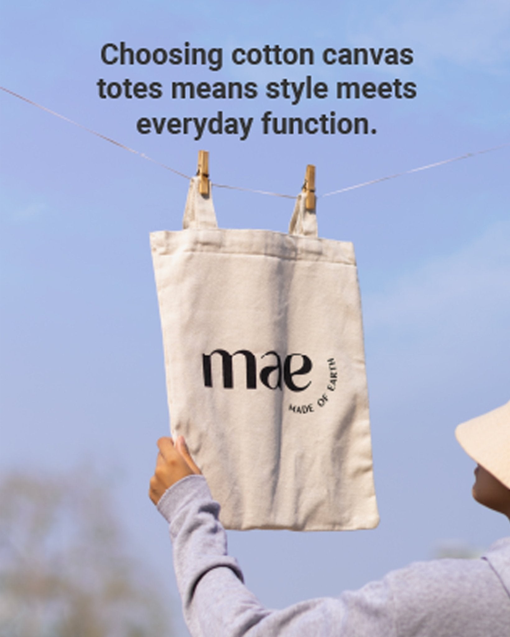 #mae_m1# - #mae.in# - #m1# - #mae# - #mug# - #made - of earth# - The Canvas Tote Bag - 