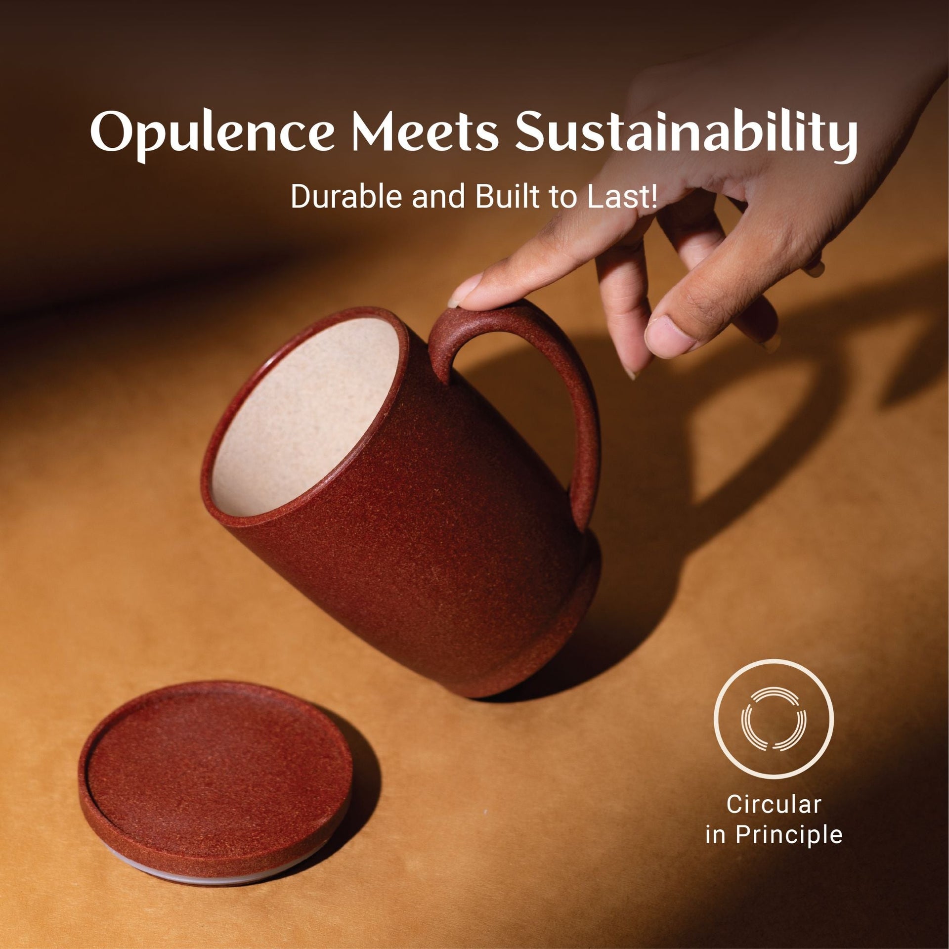 Opulence Meets Sustainability Coffee Mugs